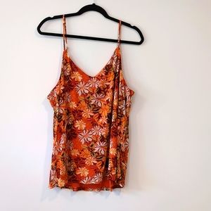 Willow & Root, Floral Tank, Size XL